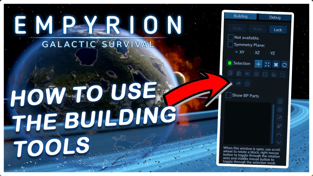 BUILDING TOOLS TUTORIAL | Beginners Guide | Empyrion Galactic Survival