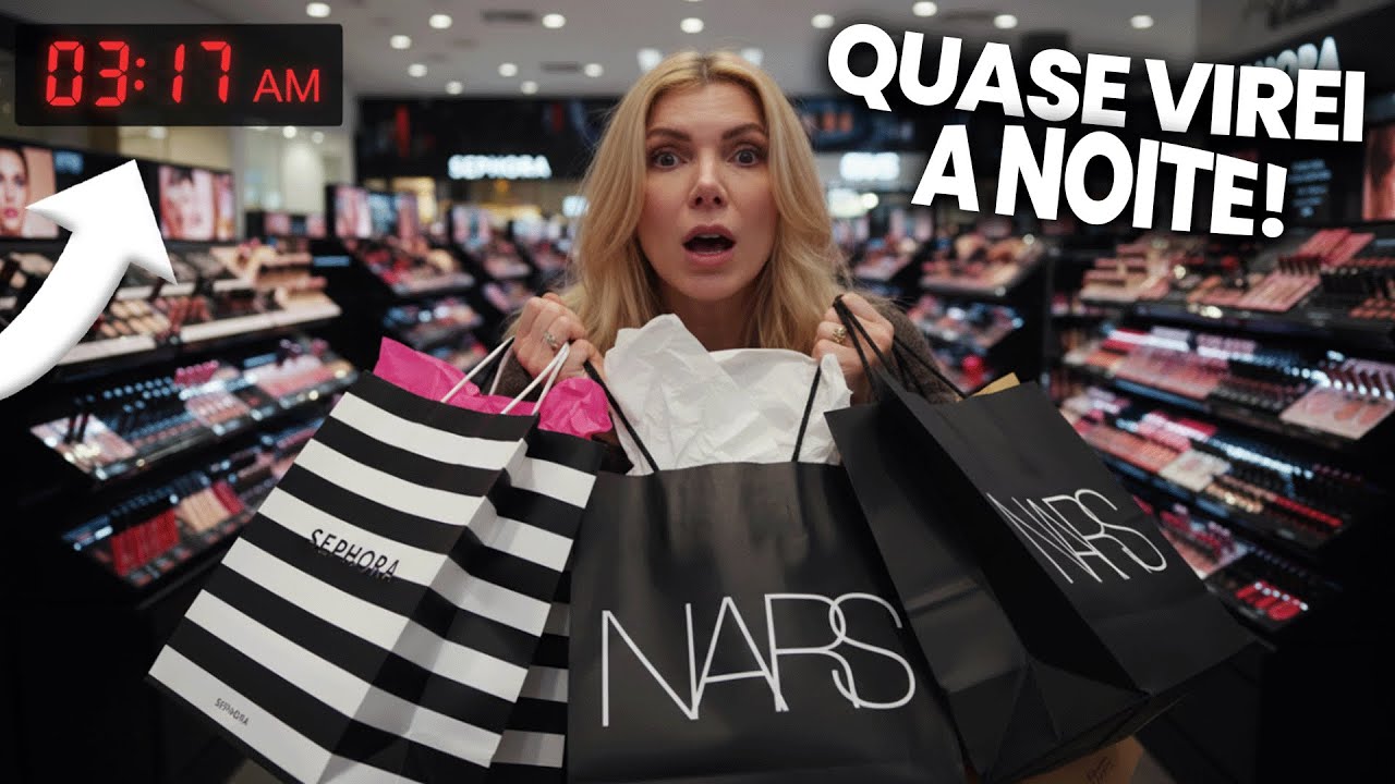 Meu dia CAÓTICO: Sephora, Nars e a REALIDADE da influenciadora! 🤪 'Quase virei a noite!'