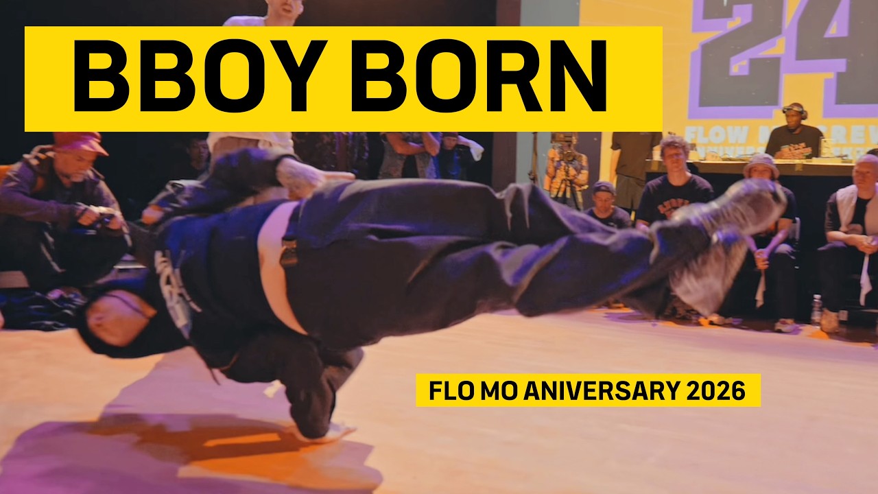 LEGEND! Bboy Born (Rivers crew) | Flo Mo anniversary 2026 highligt