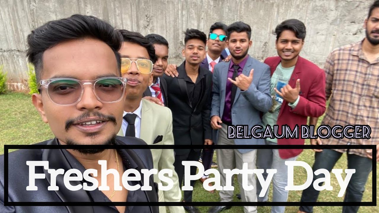 Freshers party day || Jain College of BBA Belgaum || Millennium Garden Belgaum ||