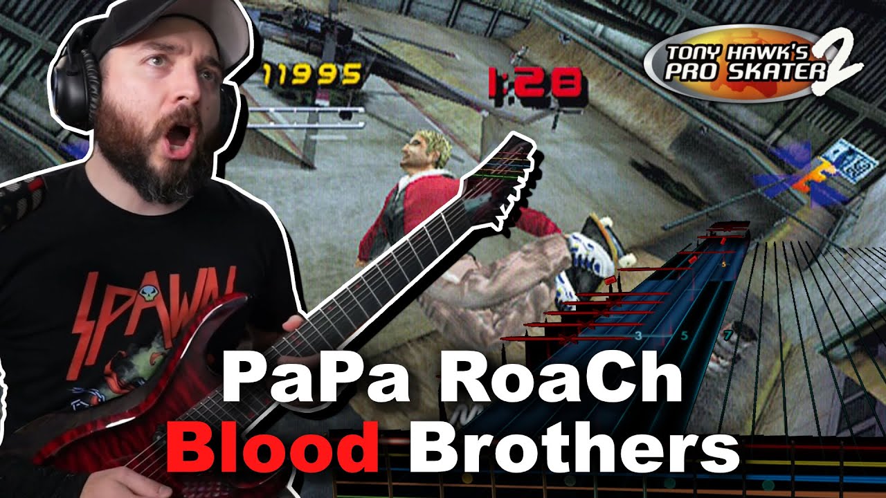 PaPa RoaCh - Blood Brothers from Tony Hawk Pro Skater 2! | Rocksmith Guitar Cover