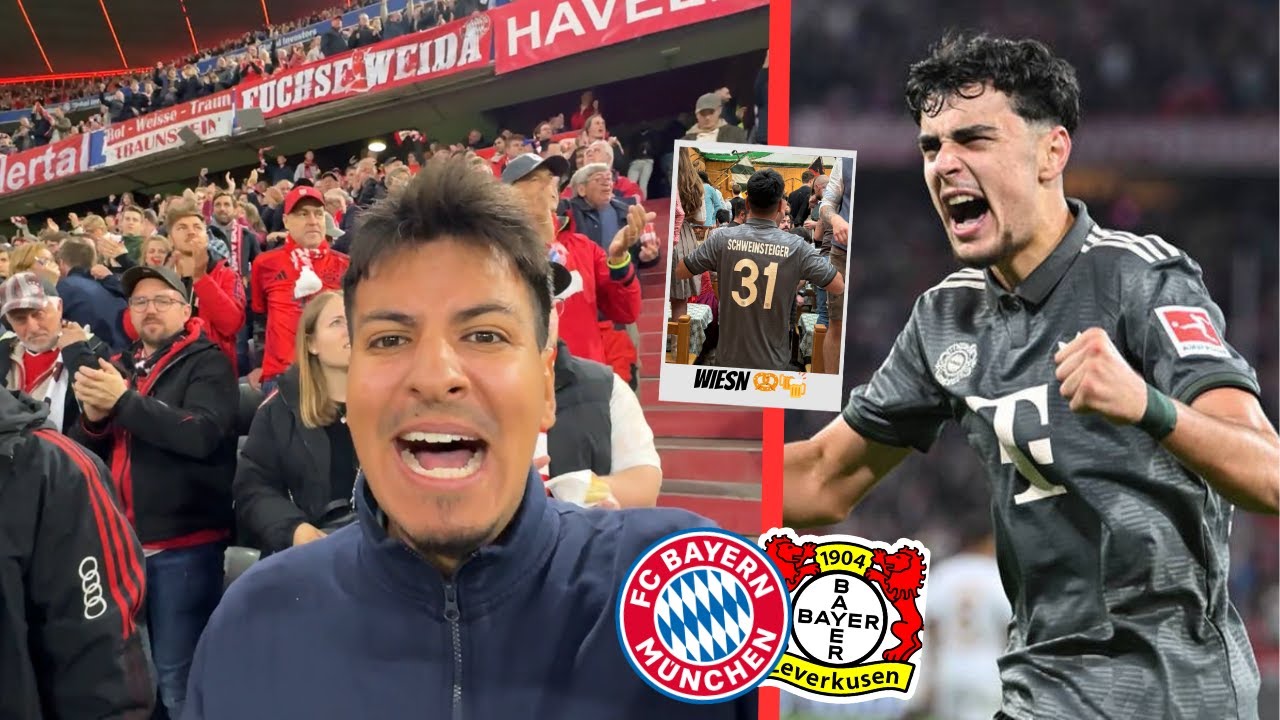 PAVLOVIC TRAUMTOR 🔥🔥🔥 + WIESN Vlog | FC Bayern München vs. Bayer 04 Leverkusen | CedrikTV