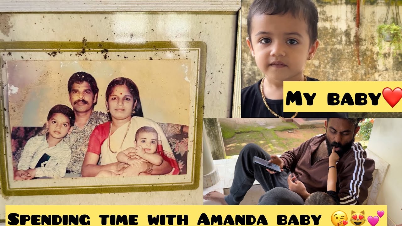Our precious time with cutie Amanda baby 😘😍❤️ | Cutie baby💕| time well spent day☺️🥰