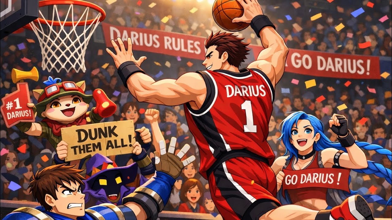 DARİUS VS GAREN GERÇEK MÜSABAKA TADINDA 