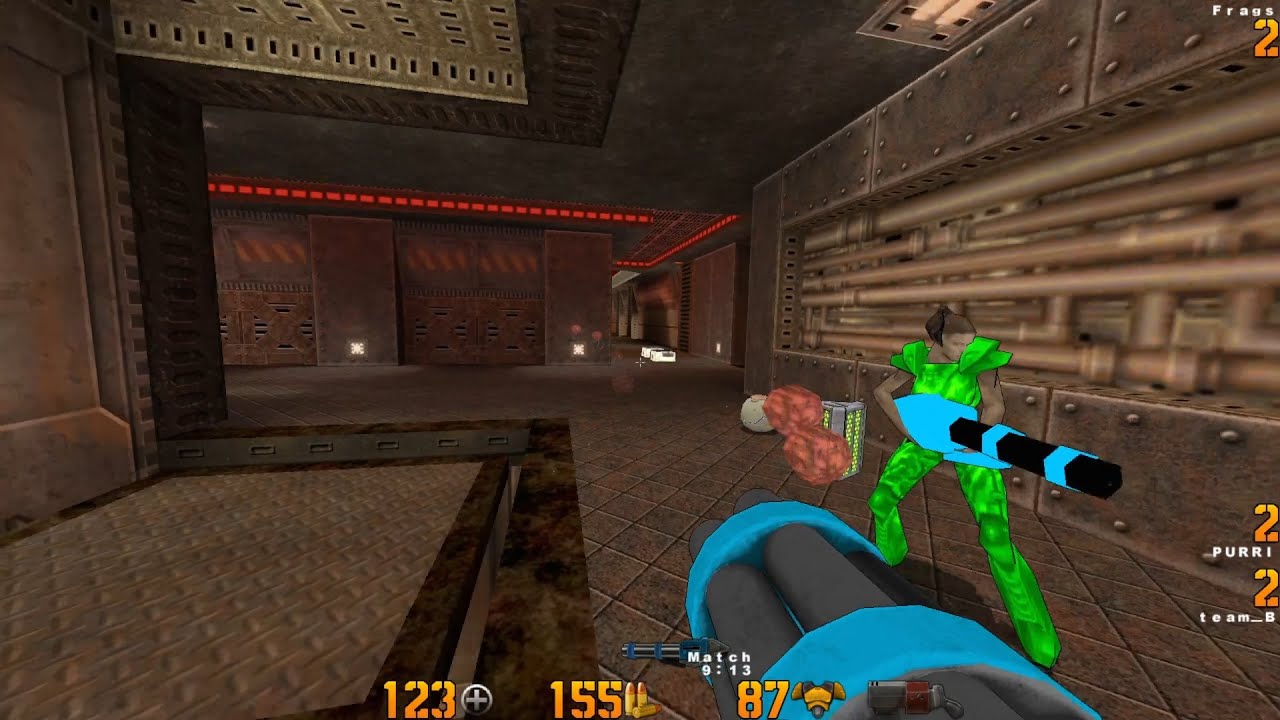 QUAKE 2 | PURRI vs Damiah | EDL 5 GRAND FINAL | 1st map - Q2RDM1