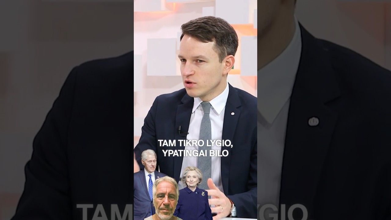 Linas Kojala &ndash; apie Epsteino įtaką JAV politikams #15min #shorts