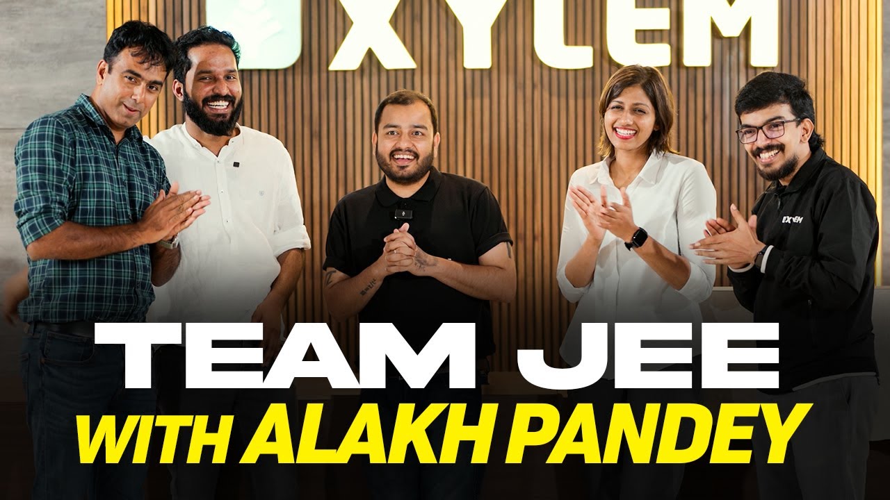 Team JEE With Alakh Pandey 🔥 | Xylem JEEnius