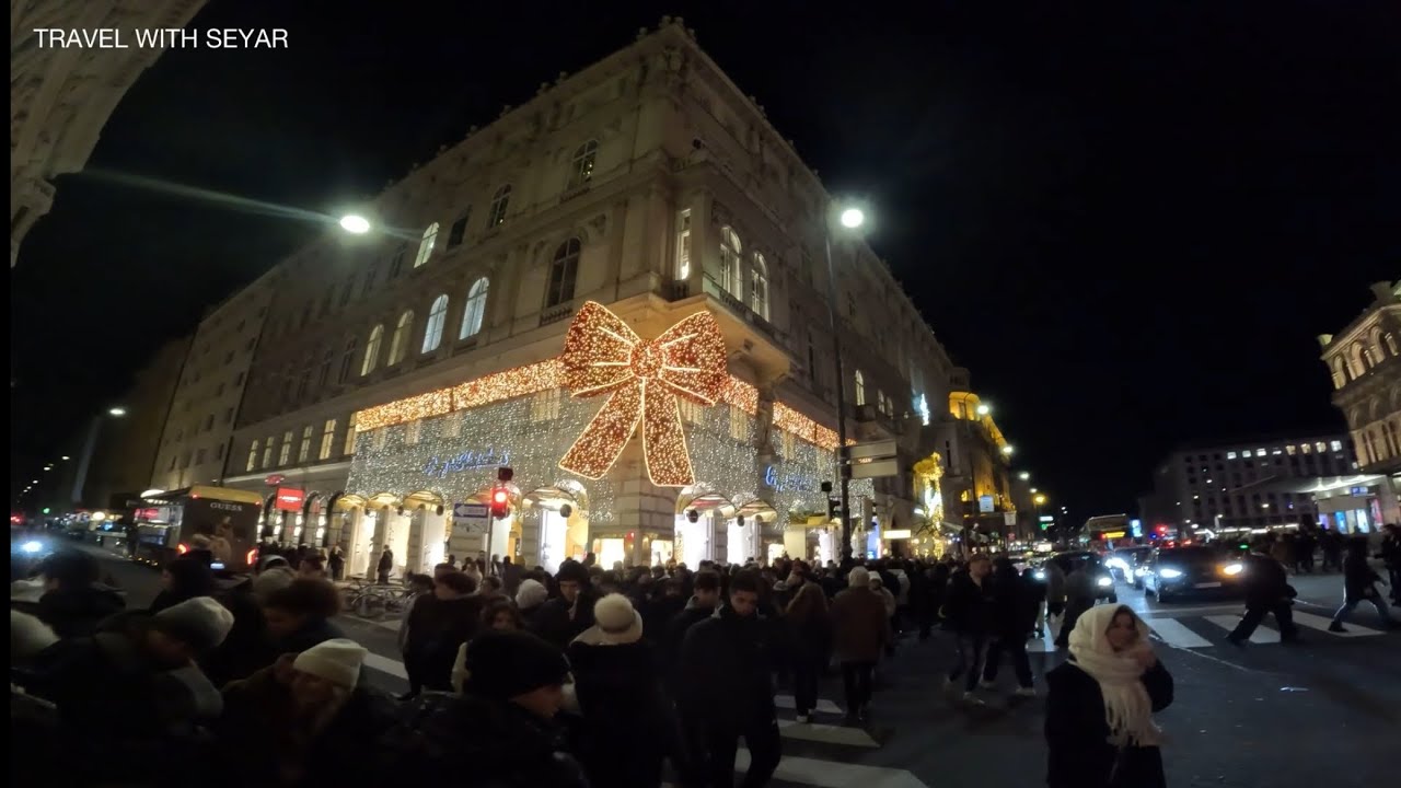 THE MOST VISITED CITY IN CHRISTMAS 🎄( Vienna ), JUST WOW!
