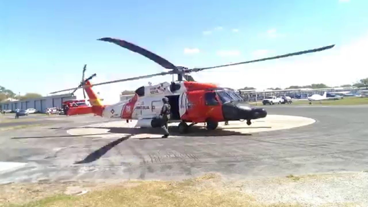 USCG MH-60T Clearwater Station Takeoff