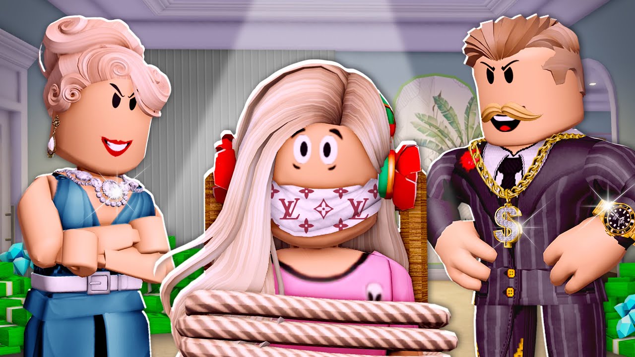 Моя СЕМЬЯ-МИЛЛИАРДЕР похитила меня! (Roblox)