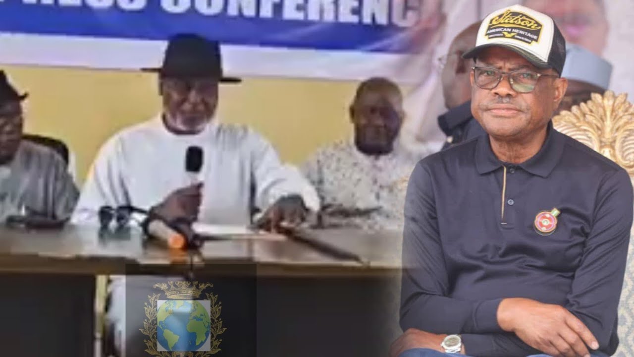 Видео) Риверс; Нет диктатуре в Риверсе, заинтересованные стороны проводят пресс-конференцию с сер...