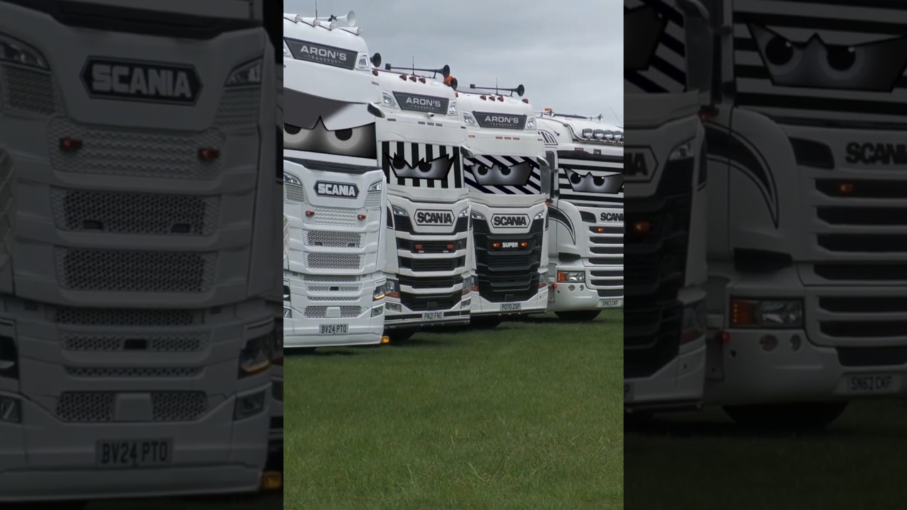 🚛⚪⚫ Scaniaaaaaaa Block & White ⚫⚪🚛
