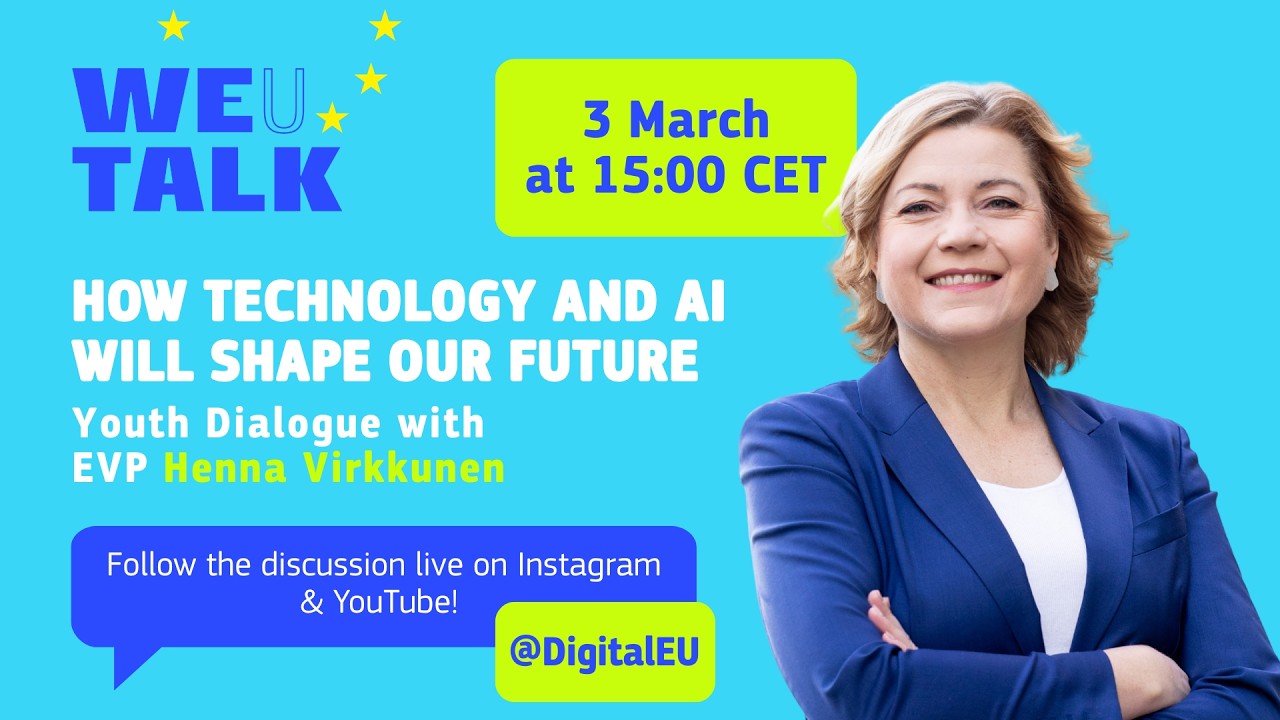 Growing up online: Youth Dialogue with EVP Henna Virkkunen