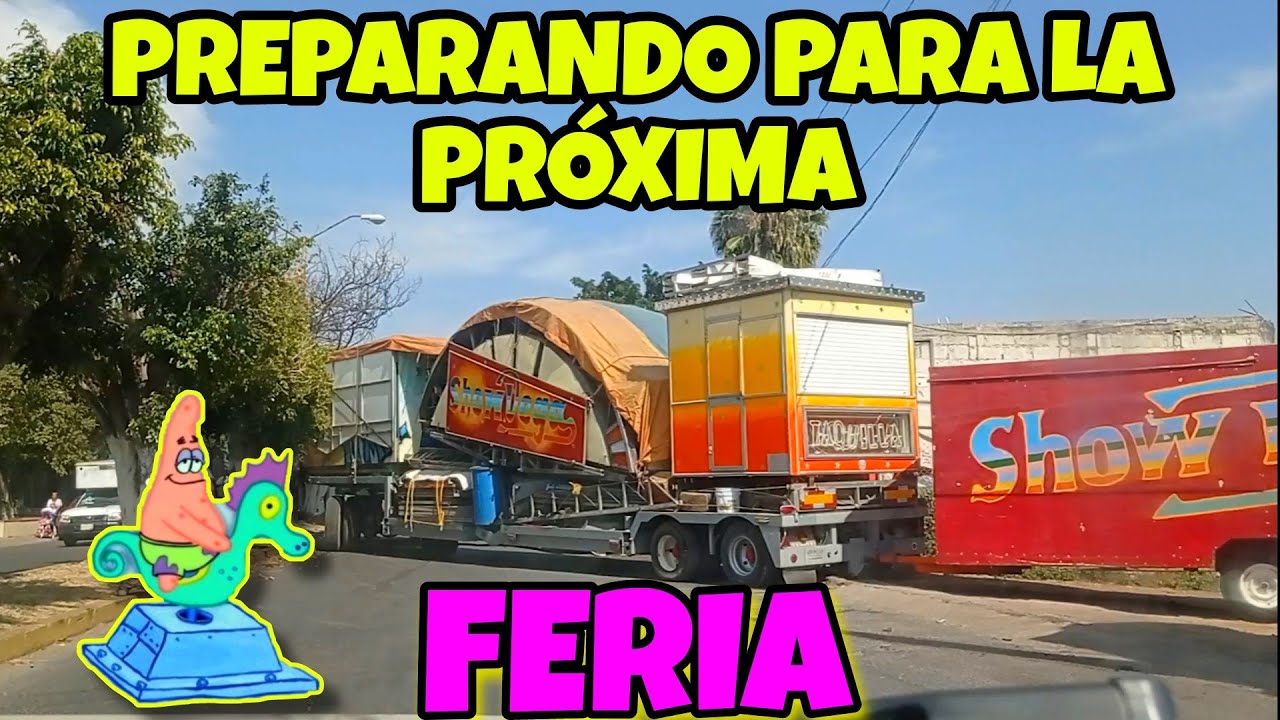 SACANDO EL TAGADISCO 🚛💨Preparando los juegos mecánicos para la próxima feria 🎠🎡🎢 #feria #rides