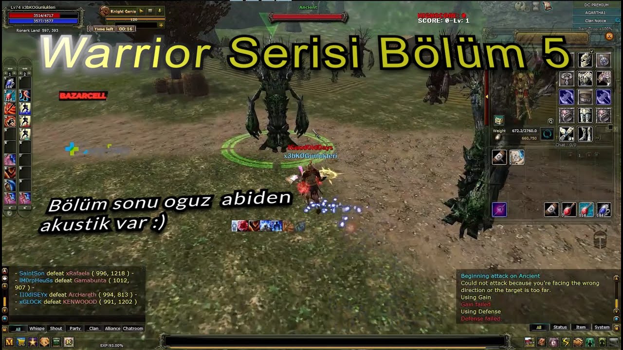 Agartha Günlükleri #5 I CHAT VE ESLANT GÖREVLERİ I BÖLÜM SONU AKUSTİK VAR DİNLEYİN DERİM :)