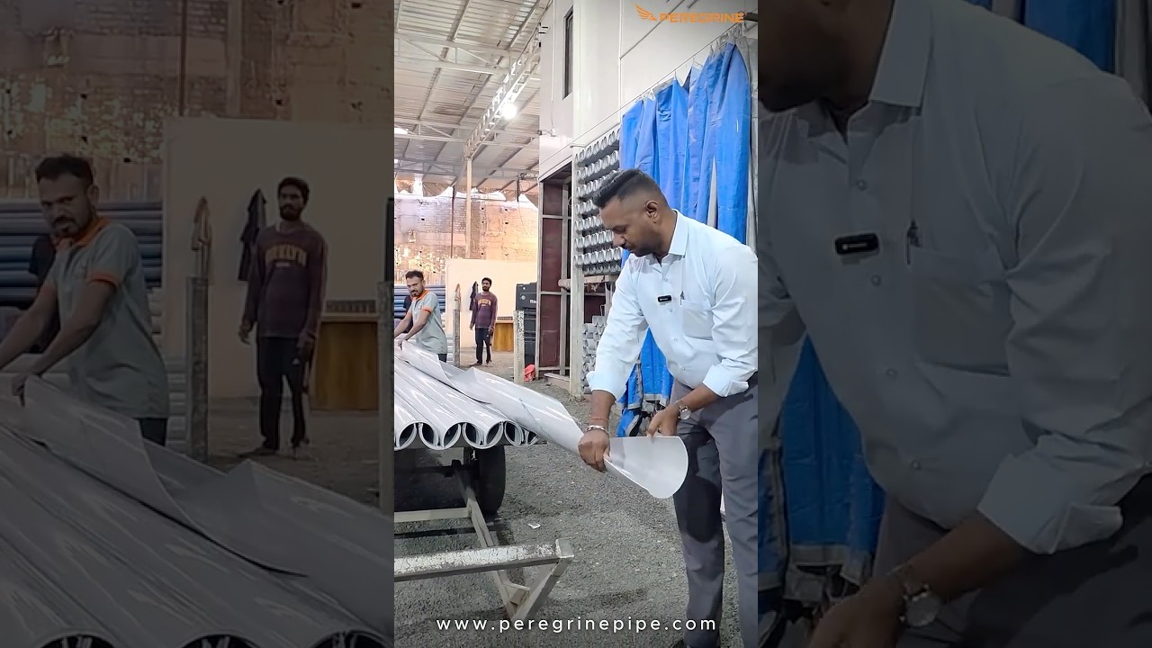 Half Round PVC Pipe Quality Checking Process | Peregrine Pipes PVC Manufacturer India
