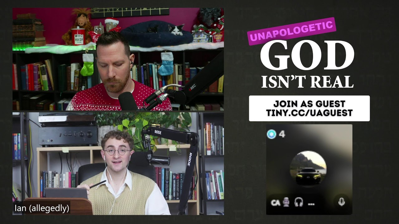God is NOT Real! [Unapologetic Live Debate] - Episode 40 - 12/7/2025