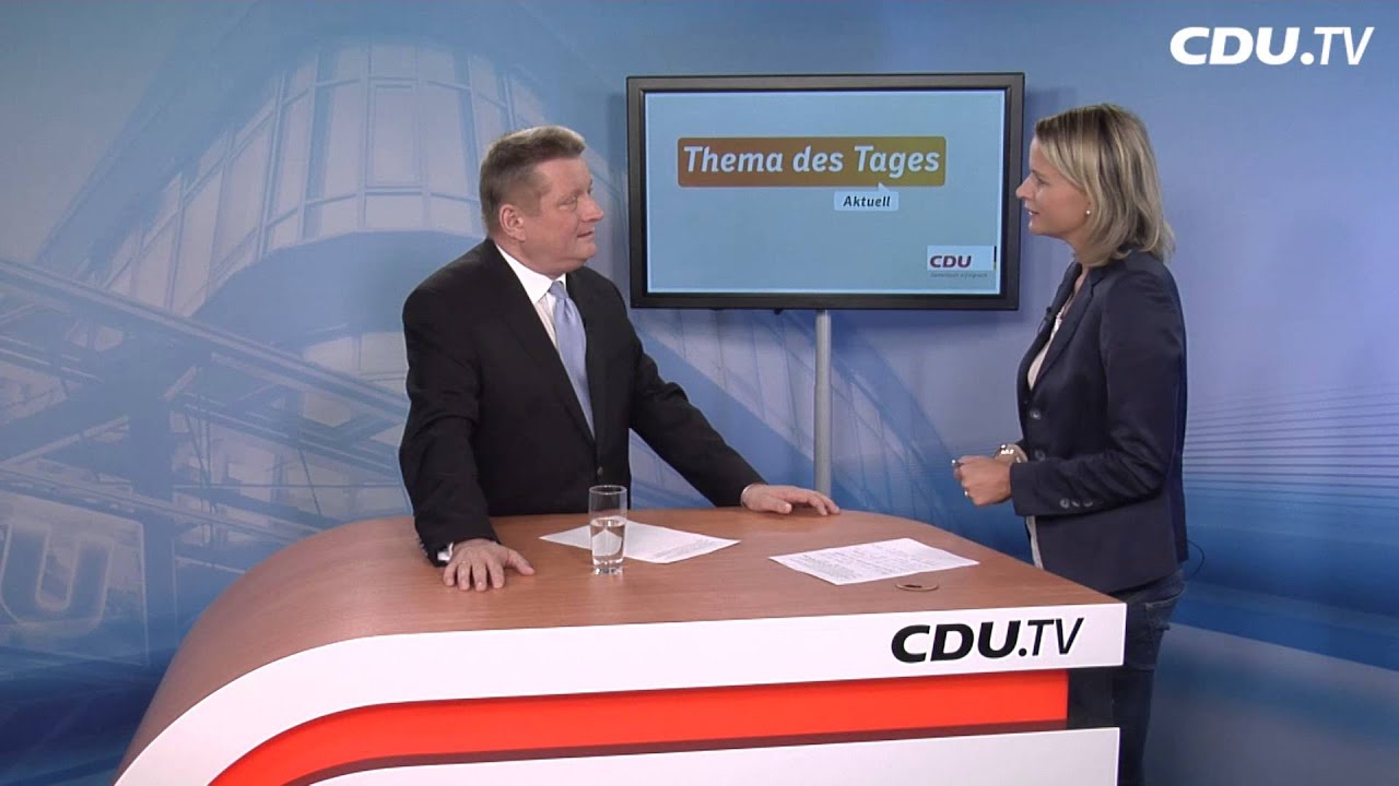 Thema des Tages mit Hermann Gr&ouml;he: 