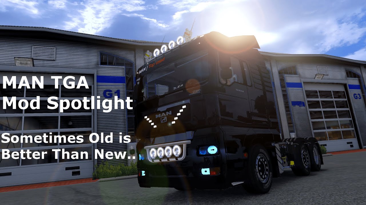 Euro Truck Simulator 2 - MAN TGA - Mod Spotlight