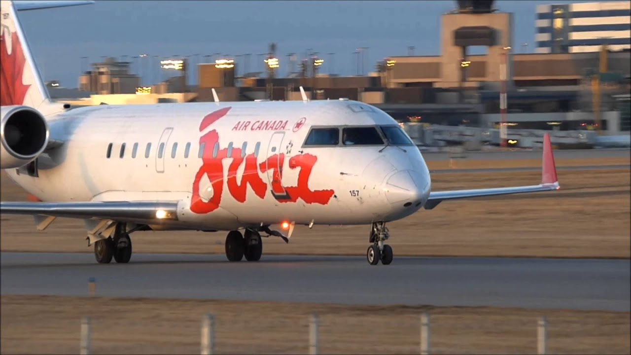 Plane Spotting at Calgary International Airport runways 35L & 35R