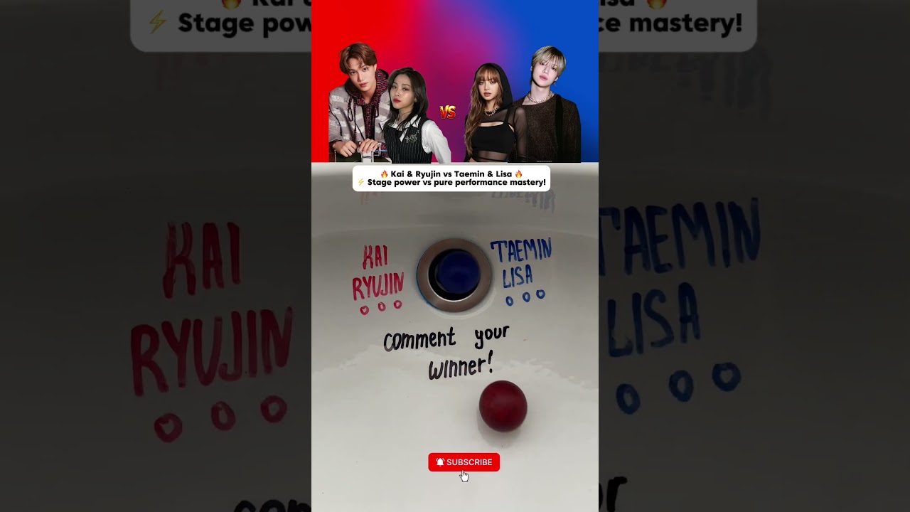 Kai & Ryujin vs Taemin & Lisa. Which Duo Takes The Crown? #kpop #kpopbattle