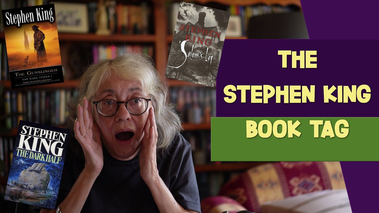 The King of Horror Stephen King Book Tag