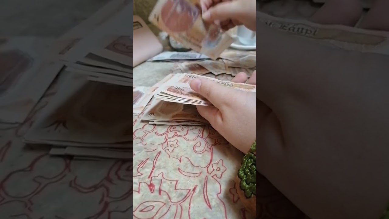 تعالي شوفي عشرة جنيه عملت كام 💥👏العشرة تفرق وفلوسك هتكبر. اتشجعي 💥