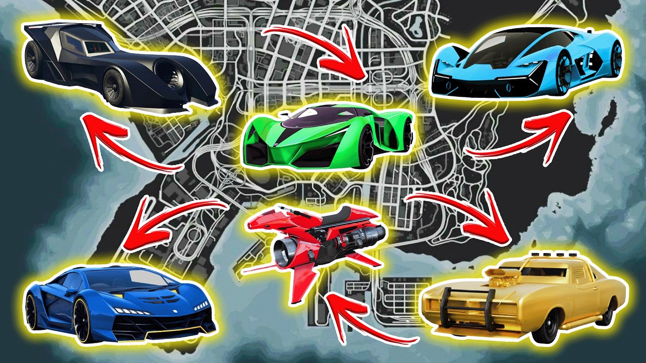 GTA 5 &mdash; Совершенно новый сюжетный режим, места расположения редких автомобилей, 2026 год (PS5, PS...