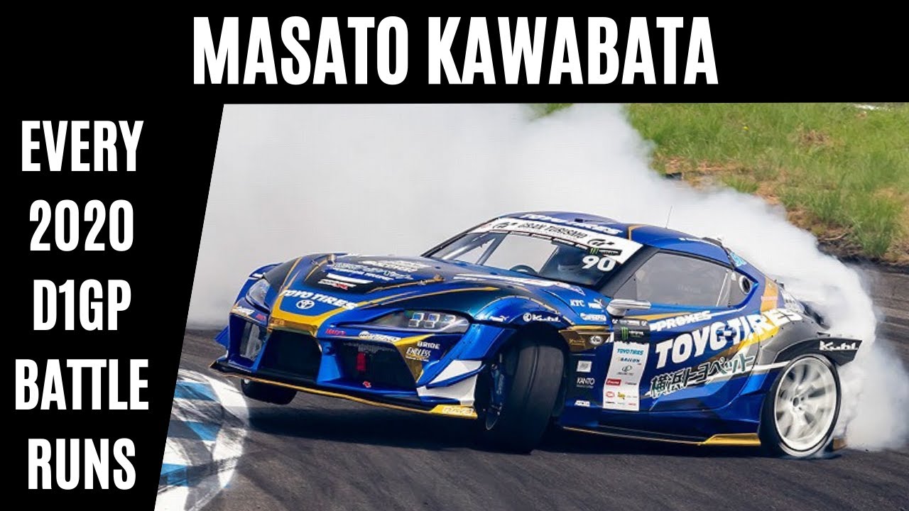 Masato KAWABATA - Every 2020 D1GP Battle Runs