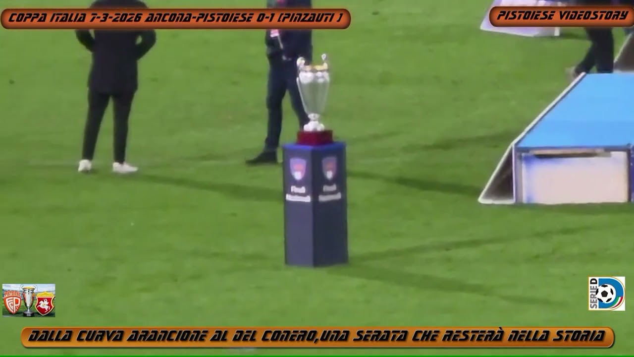 Ancona-Pistoiese 0-1 emozioni dalla curva arancione Stadio del Conero di Ancona
