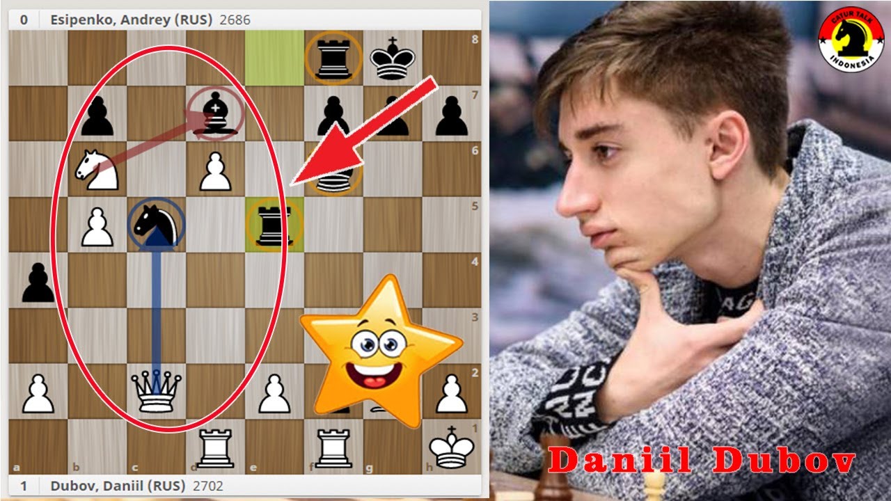 CATUR TERBARU Daniil Dubov KORBANKAN MENTRI HADAPI Andrey Esipenko Pada Russian Championship 2020