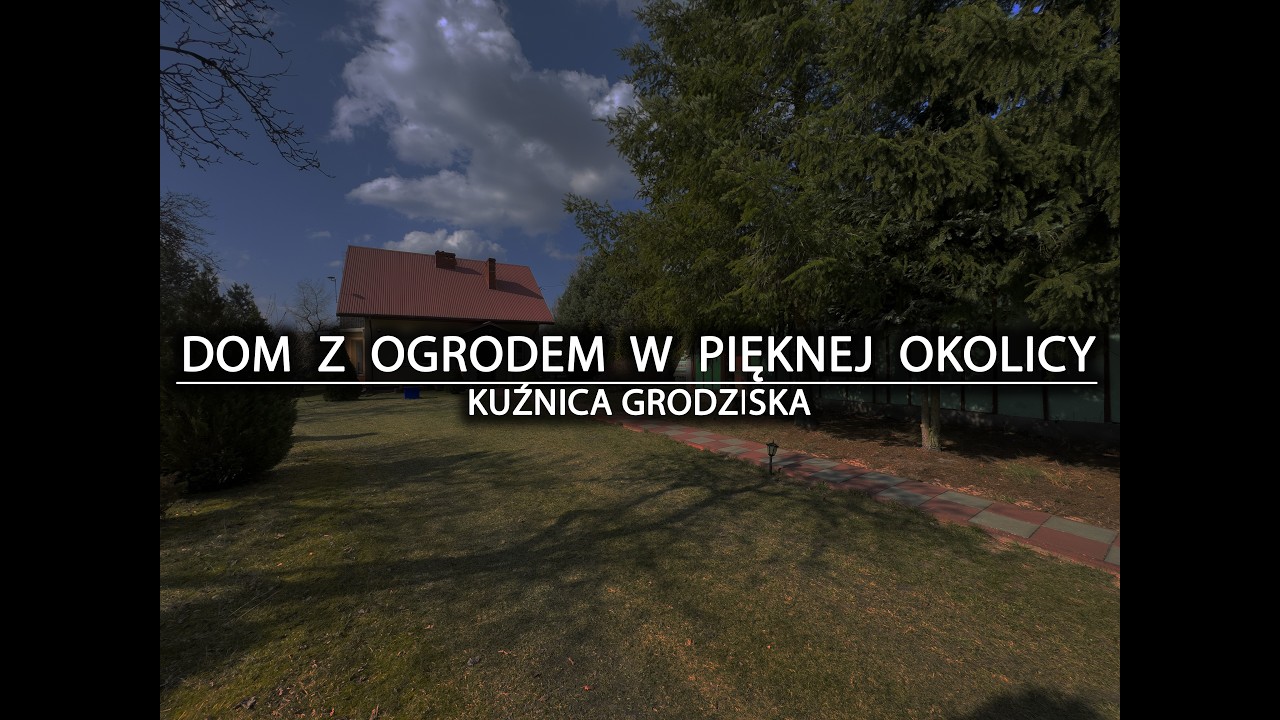 Dom z ogrodem w pięknej okolicy | Koniecpol Kuźnica Grodziska