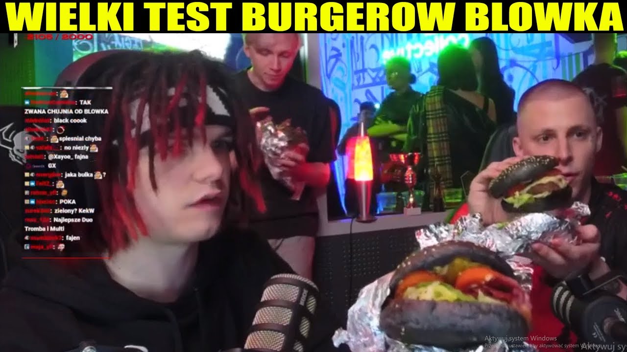 MULTI I TROMBA WIELKI TEST BURGEROW BLOWKA