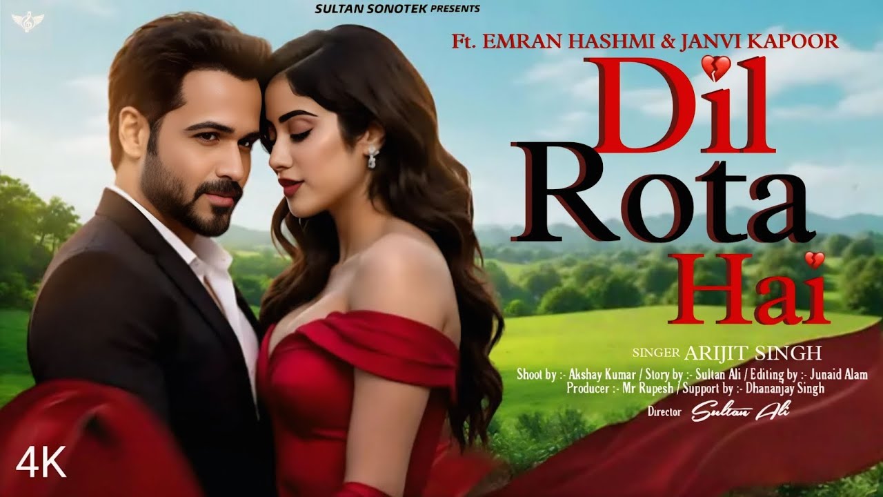 New Song | Dil Rota Hai - Arijit Singh (HAQ) Emraan Hashmi & Janhvi Kapoor | Bollywood Romantic Song