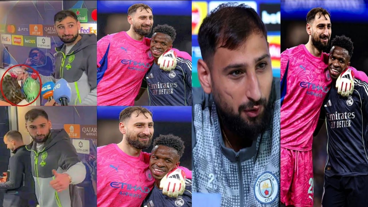 Donnarumma deklare vinicius jr se mèyè jwè li pat rankontre yon jwè kòm vini kleki poun pale boul?