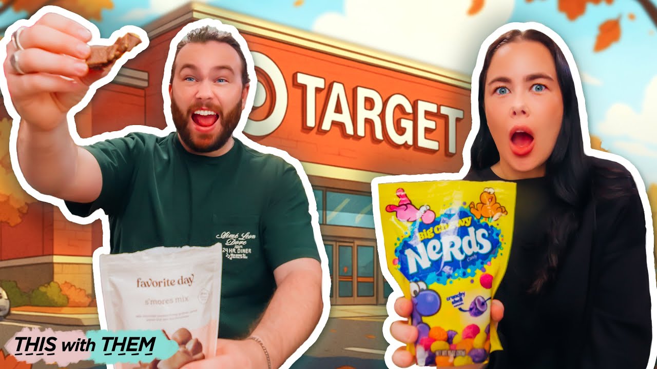 BRITISH SIBLINGS TRY AMERICAN CANDY FROM TARGET! 🍬