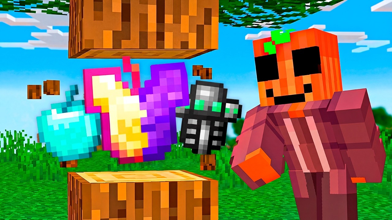 Minecraft PERO los DROPS son MODIFICADOS