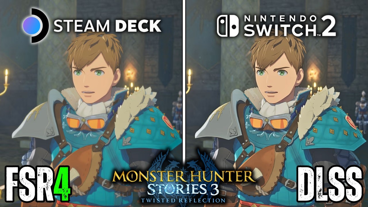 Monster Hunter Stories 3 | Nintendo Switch 2 vs. Steam Deck | Gameplay Comparison!
