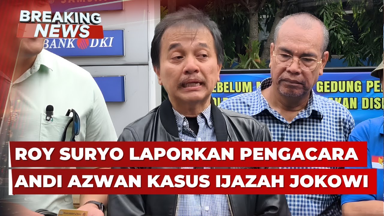 BREAKING NEWS - Roy Suryo Laporkan Pengacara Jokowi Kasus Ijazah Jokowi