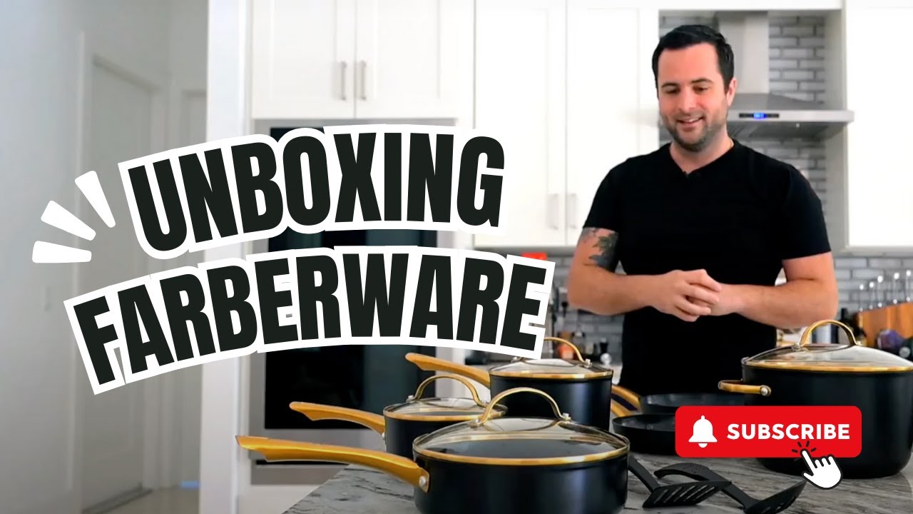 Farberware induction ceramic first impression and unboxing