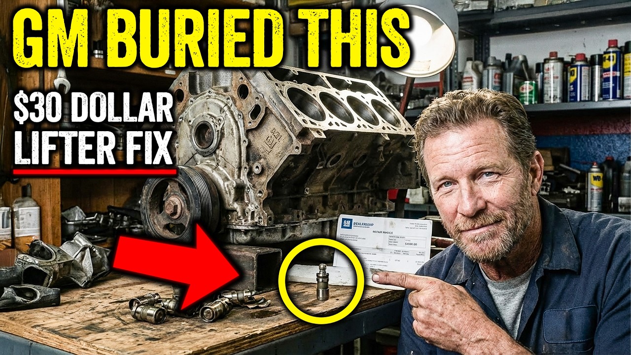 $30 Fix STOPS GM 6.2L Lifter Death PERMANENTLY. GM BURIED THIS.