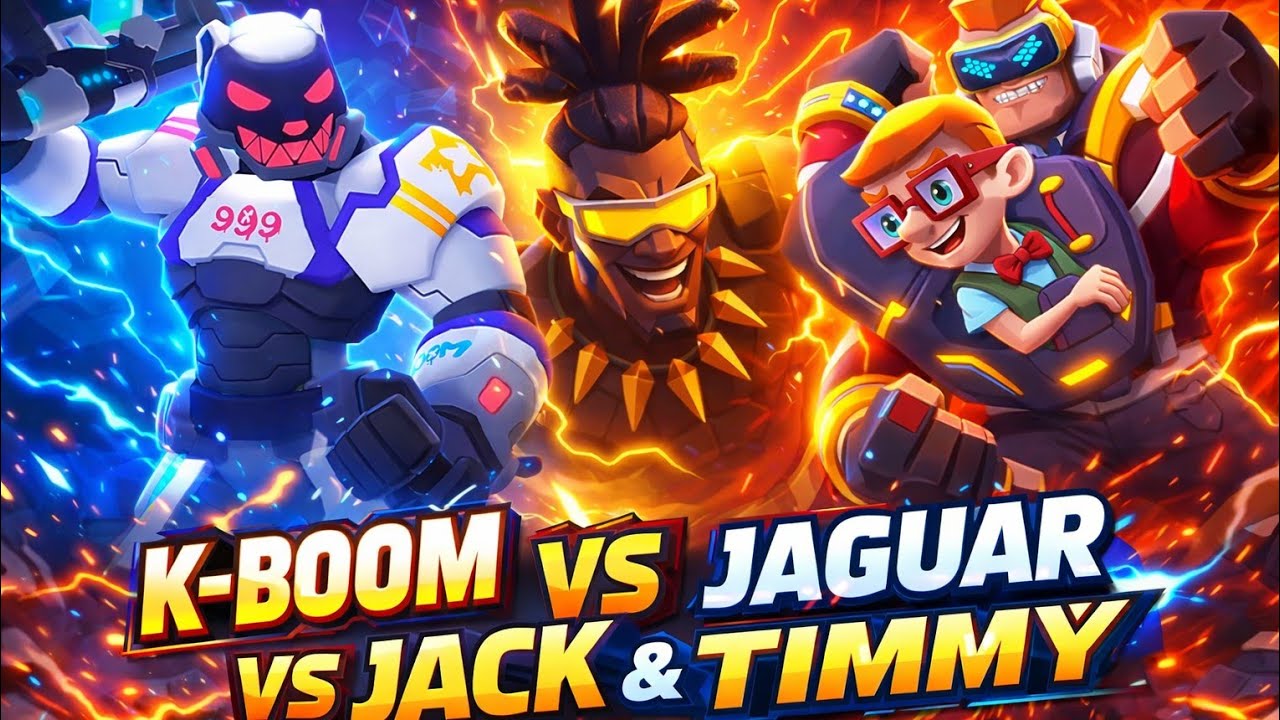 𝐊 𝐁𝐎𝐎𝐌 💥 𝐕𝐒 🐆 𝐉𝐀𝐆𝐔𝐀𝐑 ⚔ 𝐕𝐒 𝐉𝐀𝐂𝐊 & 𝐓𝐈𝐌𝐌𝐘