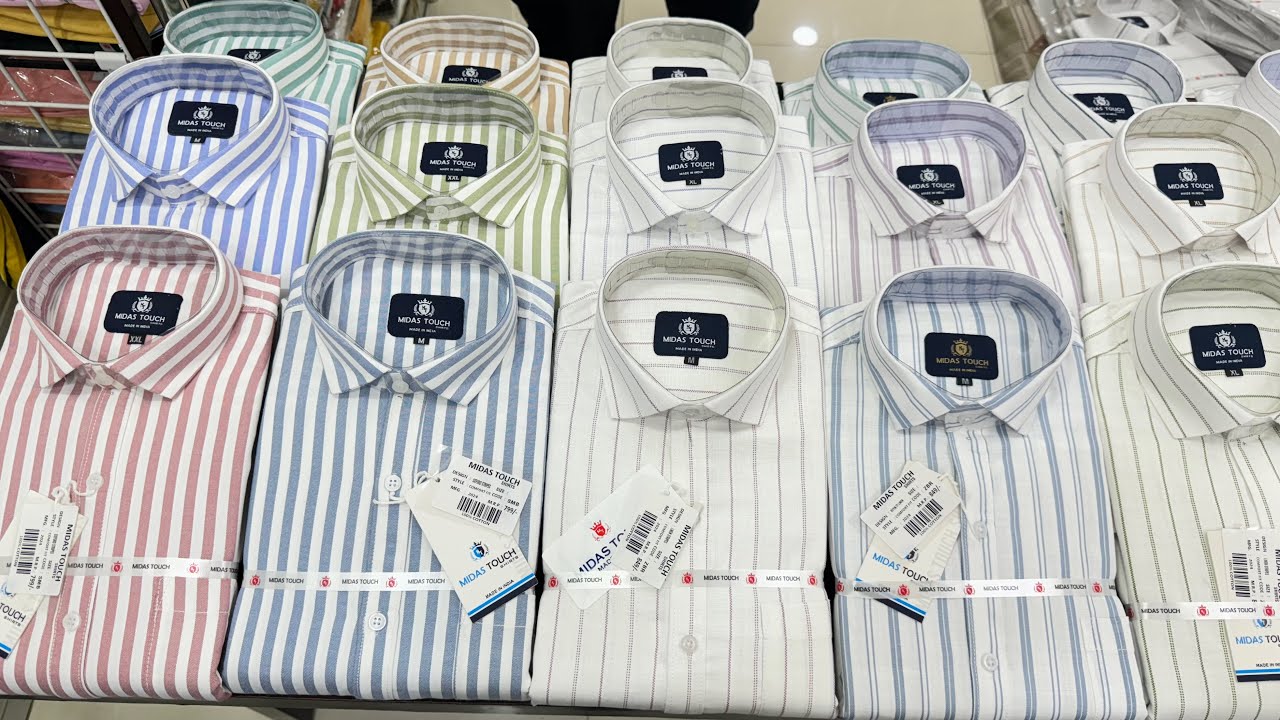 Semi Formal Shirts in Ulhasnagar / Shirts Manufacturer  / Midas Shirts Ulhasnagar