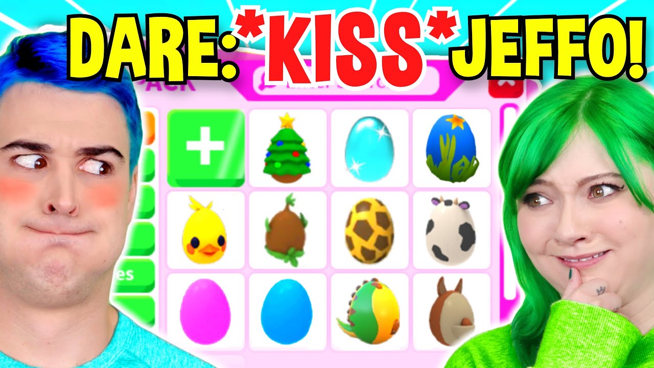 Adopt Me OPENING Every RARE EGG *TRUTH Or DARE* Challenge!! Adopt Me Roblox
