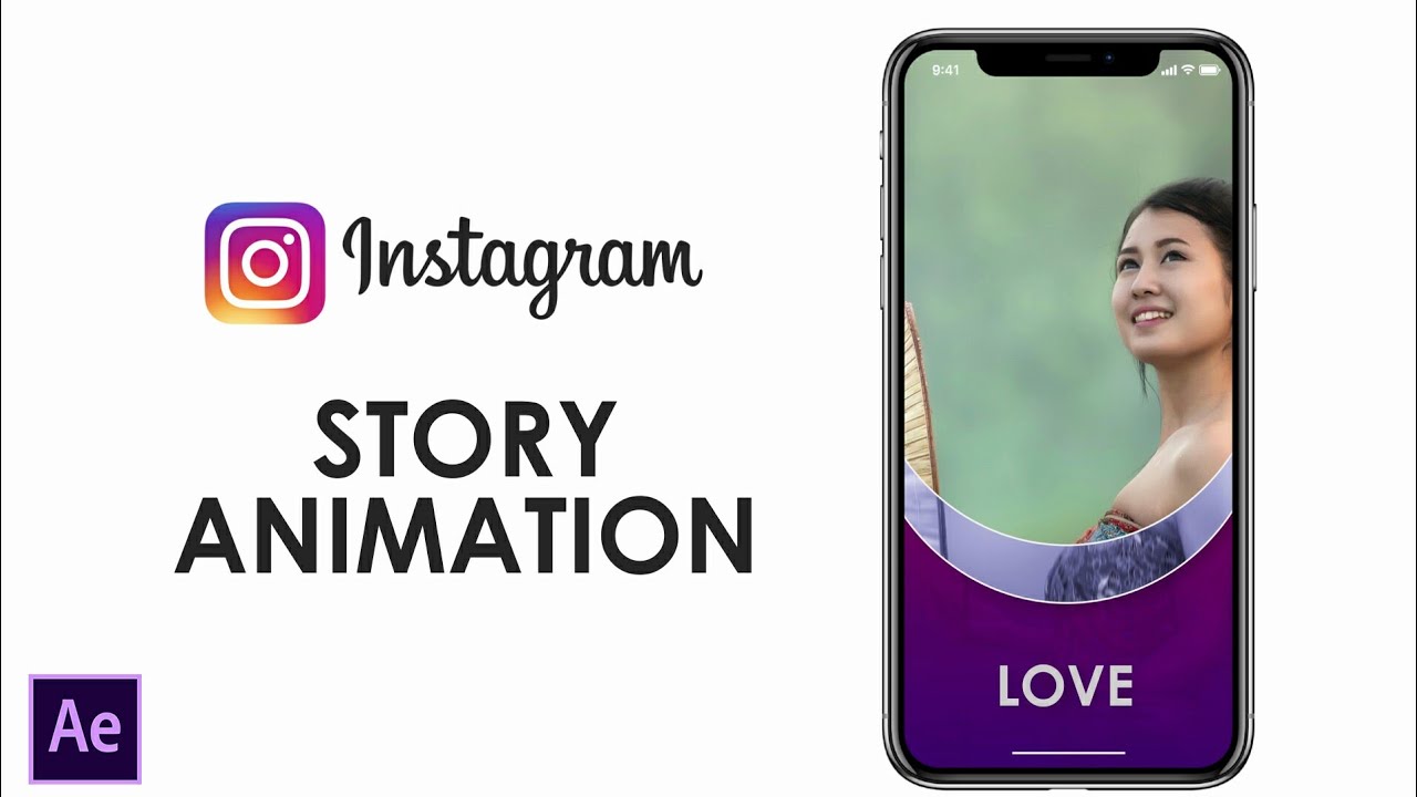 Учебник по After Effects | Анимация историй в Instagram в After Effects