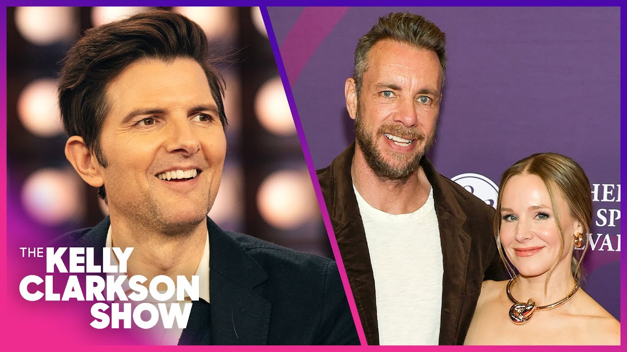 Adam Scott Reacts To Hilarious 'Severance' Voice Memos From Dax Shepard & Kristen Bell