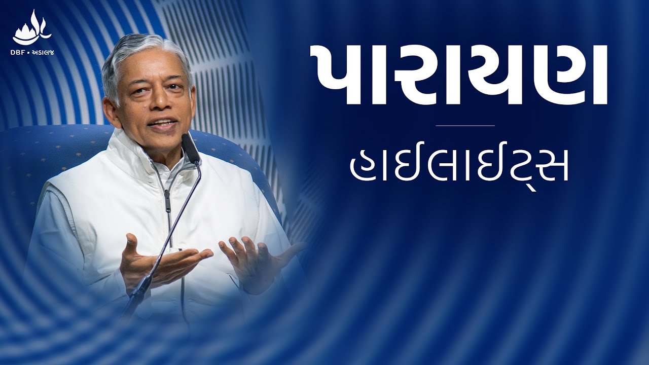 યાદ કરીએ એ અલૌકિક આધ્યાત્મિક સફરને! | પારાયણ હાઈલાઈટ્સ | Parayan Highlights