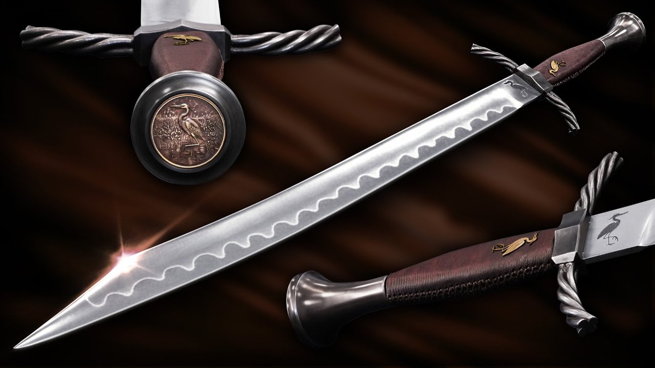 Forging My Vision of the Heron-Marked Blade: From Book to Reality