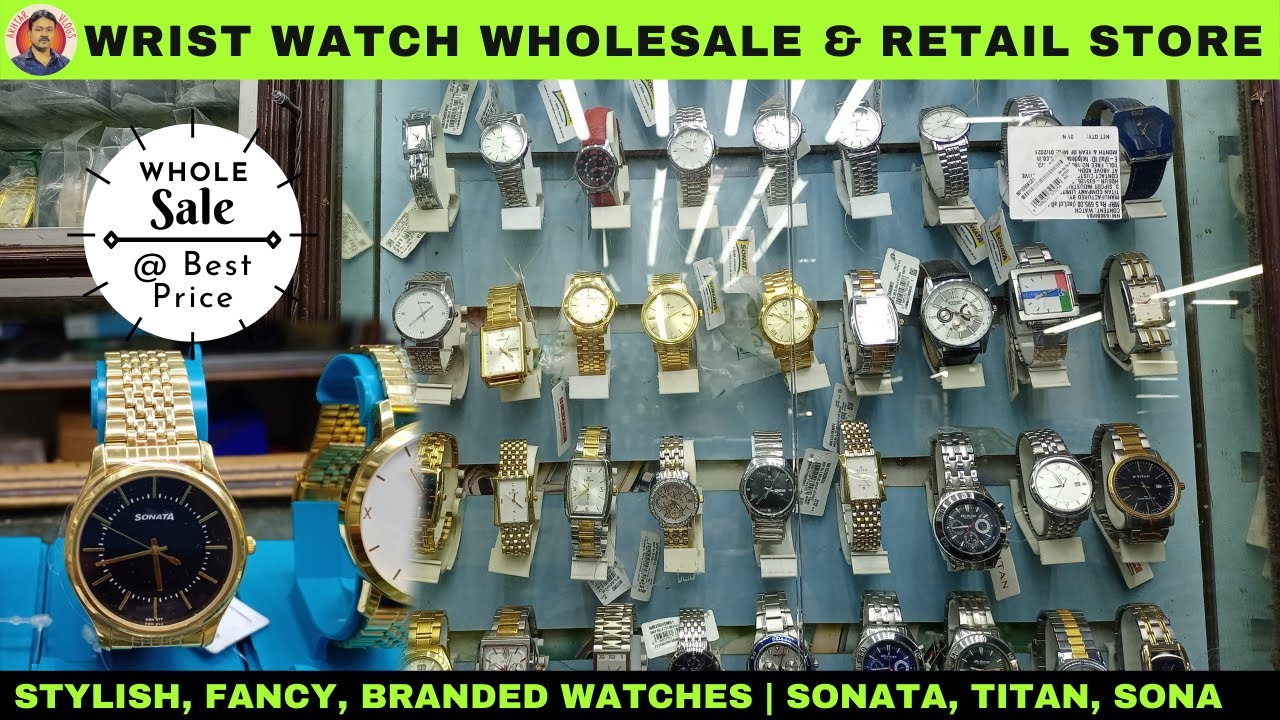Premium Watch Collection At Cheapest Price | Wrist Watch Wholesale Store Kolkata | Sonata, Titan Etc