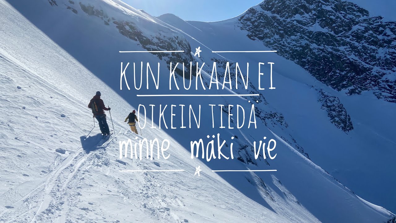 Kun kukaan ei oikein tiedä minne mäki vie